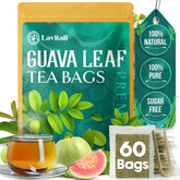Lavitali, Guava Leaves Tea Bags | 100% Pure Herbal Tea | Caffeine-Free, No Sugar, Eco-Friendly Filter Bags | Daily Natural Botanical, Hot or Iced Herbal Infusion