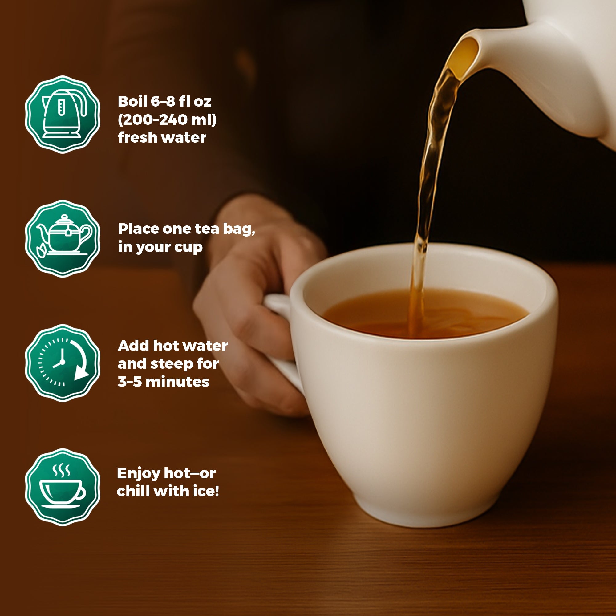 Lavitali, Burdock Root Tea Bags | 100% Pure Herbal Tea | Caffeine-Free, Antioxidant-Rich, Eco-Friendly Filter Bag | Daily Natural Botanical, Hot or Iced Herbal Infusion