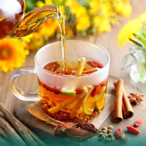 Lavitali, Dandelion Wolfberry Tea | 100% Pure Herbal Tea | Caffeine-Free, Antioxidant-Rich, Eco-Friendly Filter Bag | Daily Natural Botanical, Hot or Iced Herbal Infusion