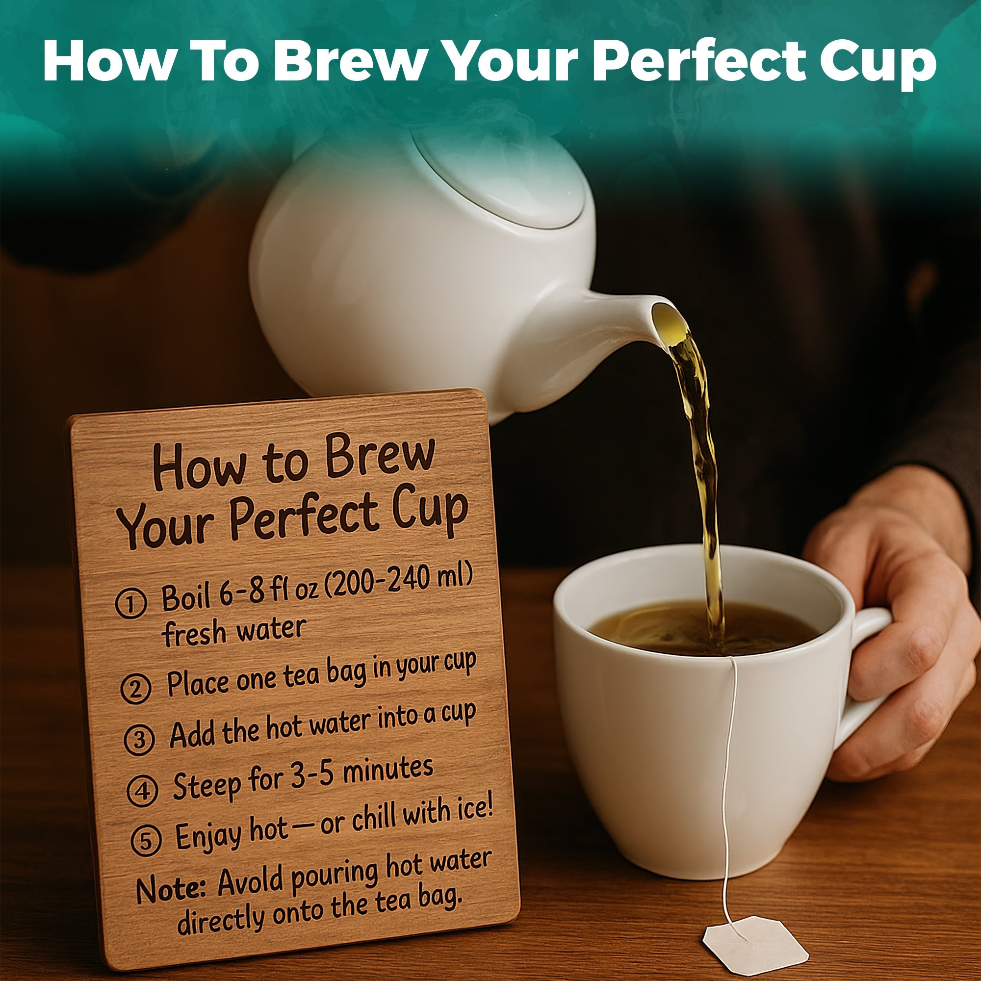 Lavitali, Dandelion Wolfberry Tea | 100% Pure Herbal Tea | Caffeine-Free, Antioxidant-Rich, Eco-Friendly Filter Bag | Daily Natural Botanical, Hot or Iced Herbal Infusion